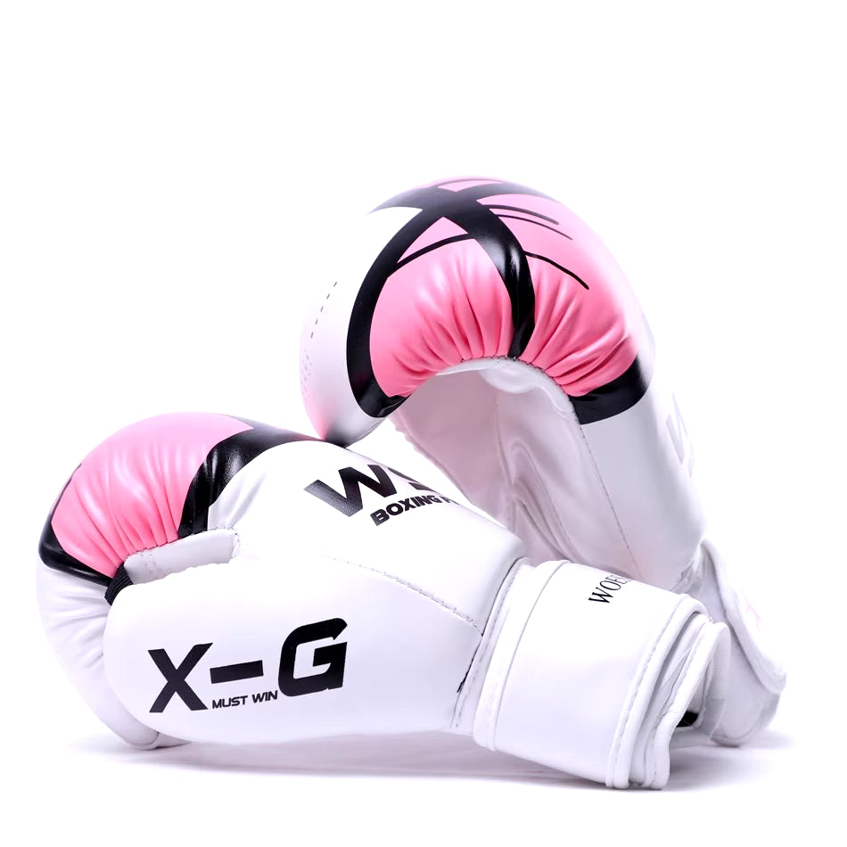 Boxing Gloves Professional Boxing Gloves Men Training Fighting Gloves PU Leather Breathable Karate Kickboxing Muay Women 10 12Oz