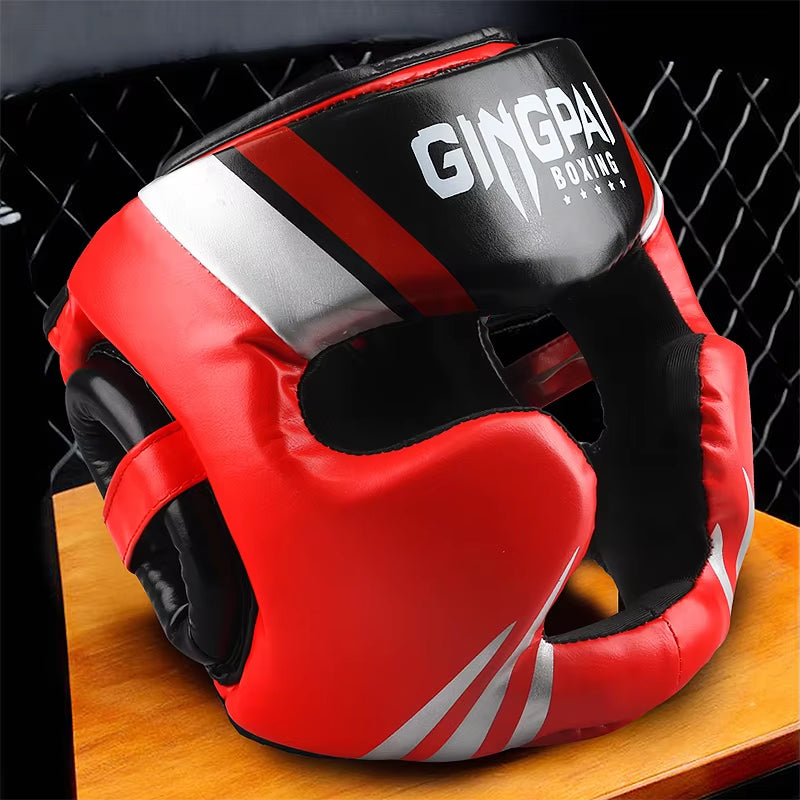 Kick Boxing Helmet Karate Muay Thai Guantes De Boxeo Free Fight Headgear MMA Head Guard Sanda Training Adults Kids Equipment